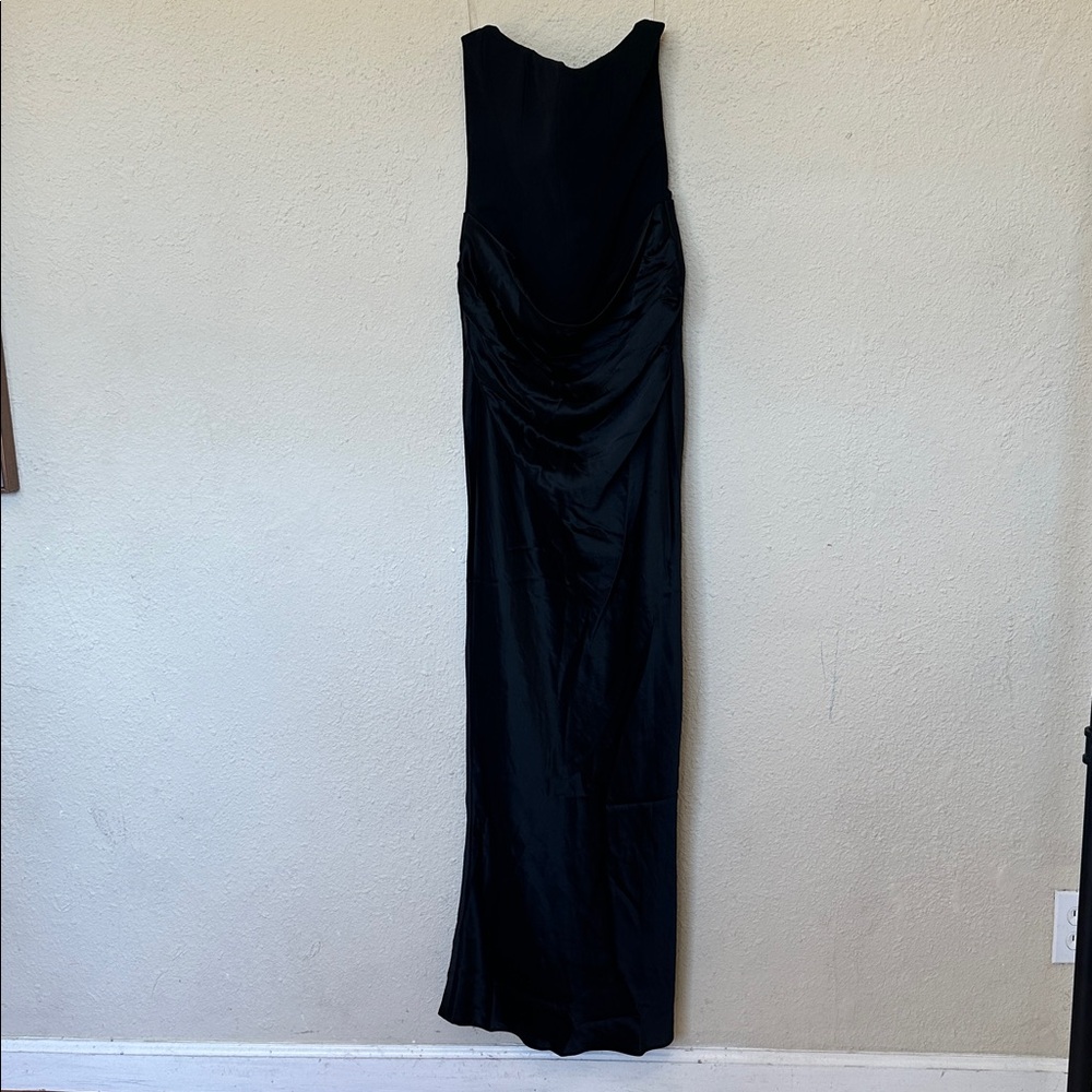House of CB ‘Persephone’ Black Strapless Corset Maxi Dress NWOT size S - Picture 4 of 17